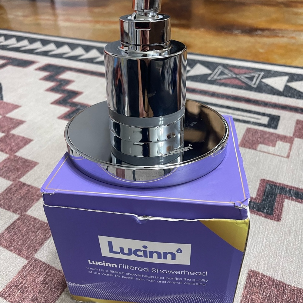 Lucinn Filtered Chrome Showerhead